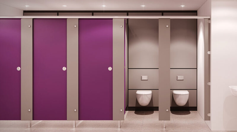 toilet cubicles